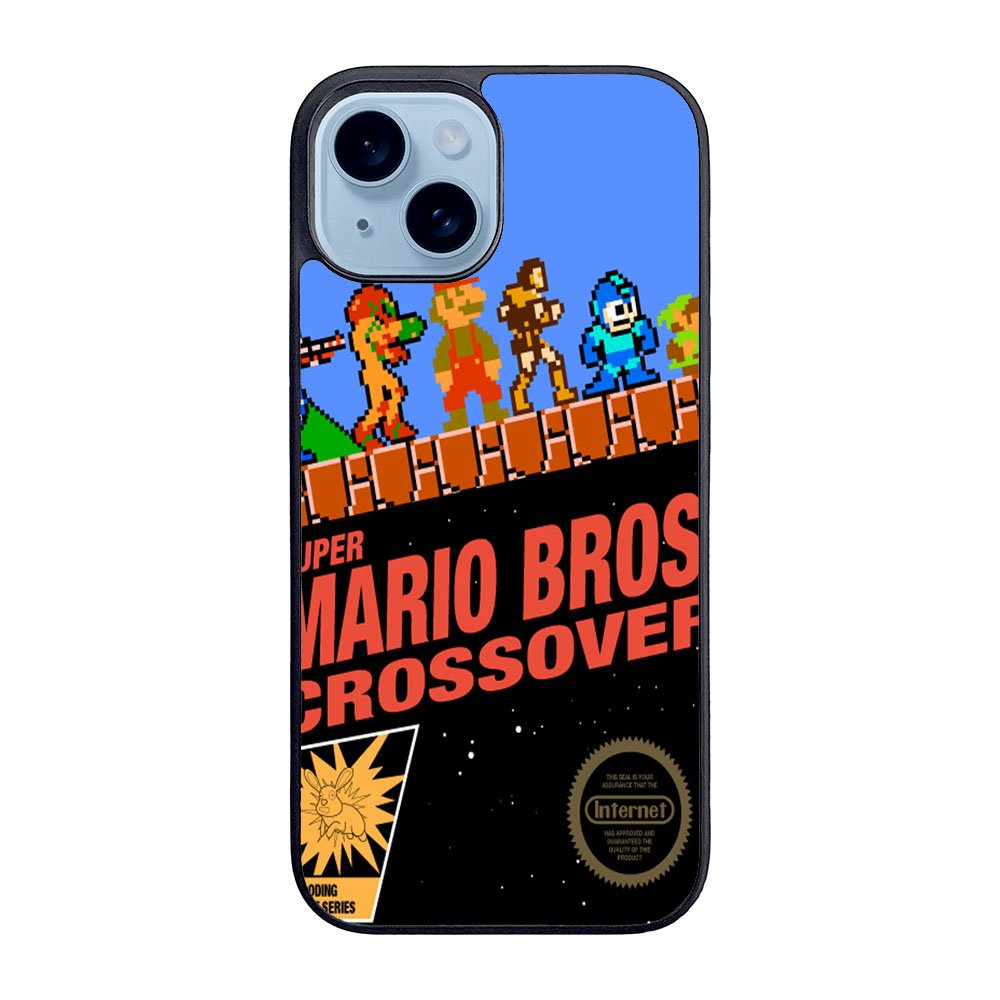 Super Mario Bros crossover Case iPhone 15 BC1767