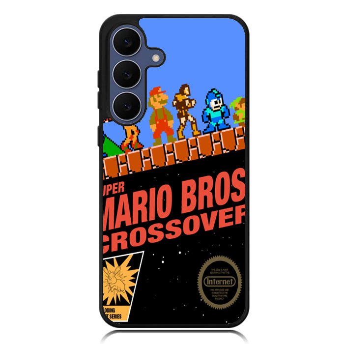 Super Mario Bros crossover Samsung Galaxy S25 FE Case BC1767