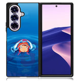 Ponyo on the Cliff Little Goldfish Miyazaki Hayao Samsung Galaxy Z Fold 7 5G Case BC1768