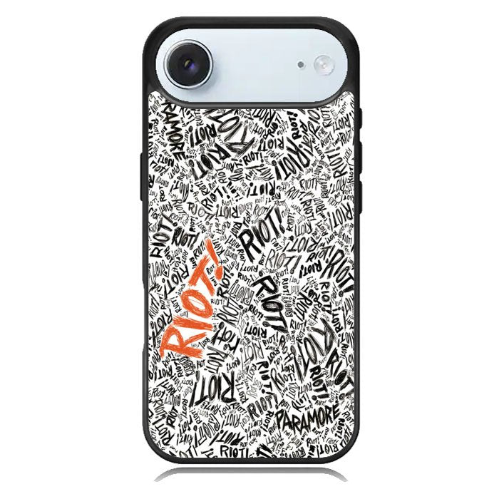Paramore Riot Quote Black White iPhone 17 Air Case BC1769