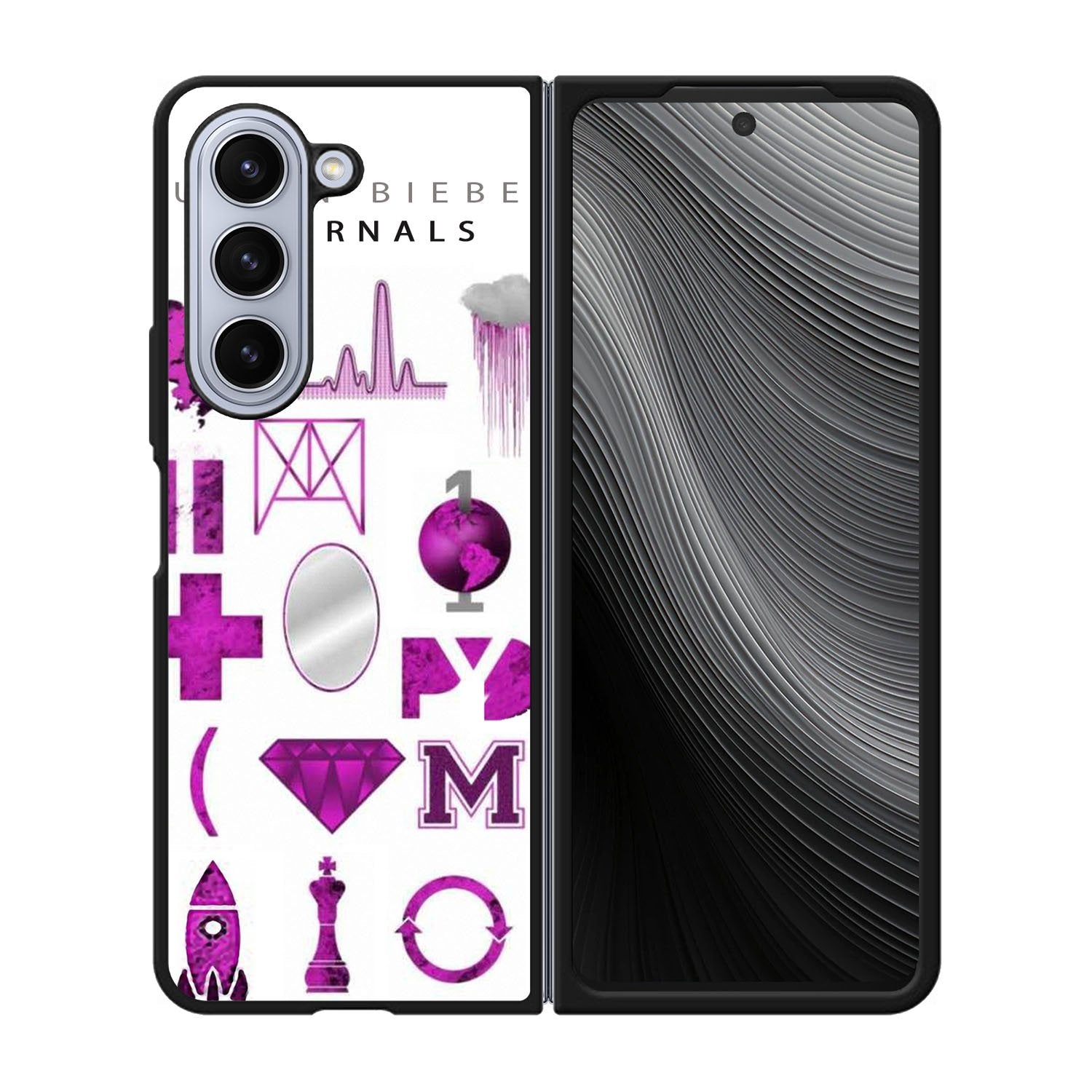 Justin Bieber Journals Case Samsung Galaxy z Fold 5 5G BC1770