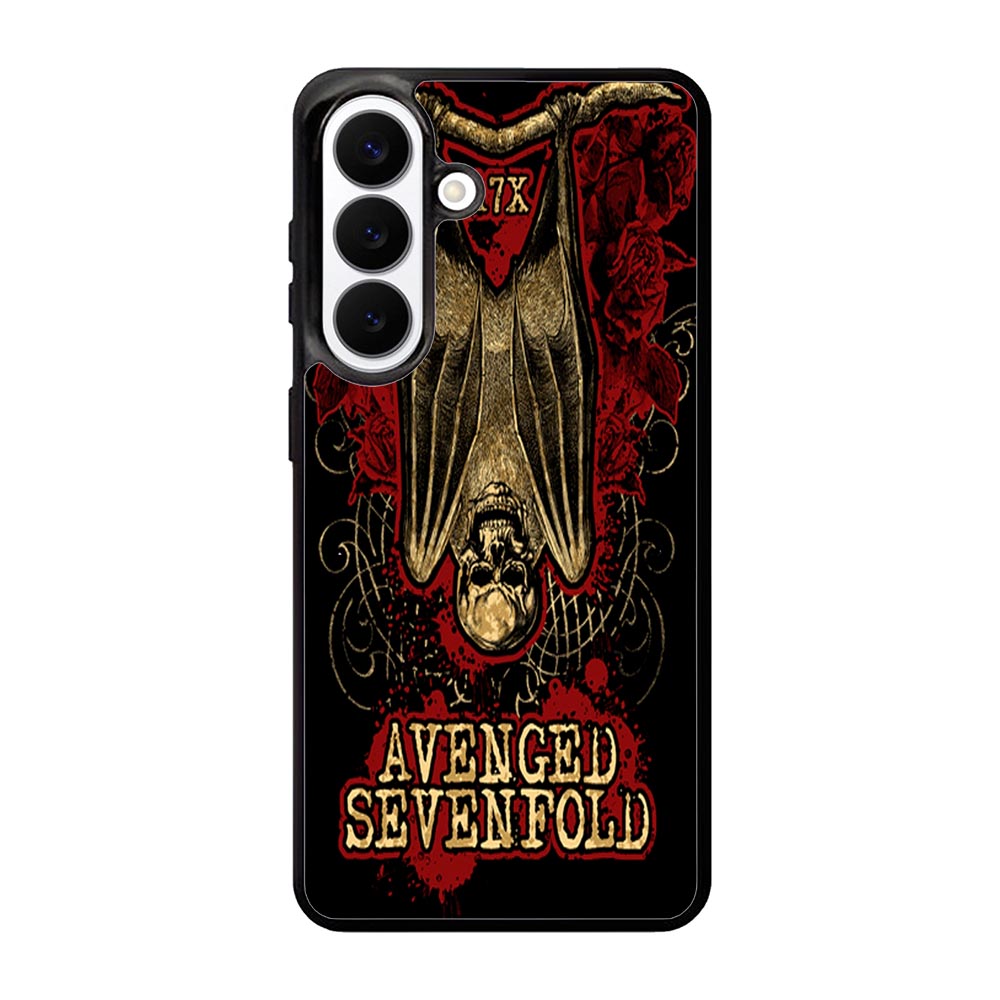 Avenged Sevenfold A7X Deathbat Logo Samsung Galaxy S26 Plus Case BC1772