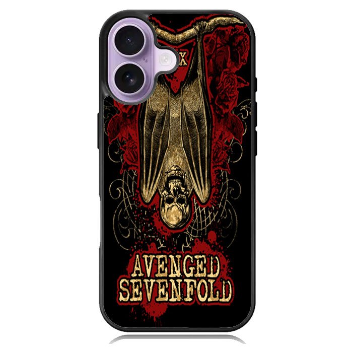 Avenged Sevenfold A7X Deathbat Logo iPhone 17 Case BC1772