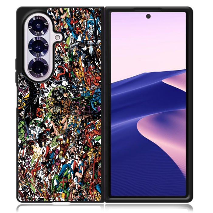 All Superhero Samsung Galaxy Z Fold 7 5G Case BC1774