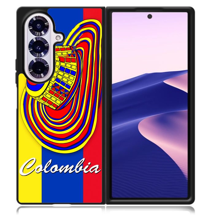 Colombia Colombian Flag Samsung Galaxy Z Fold 7 5G Case BC1775