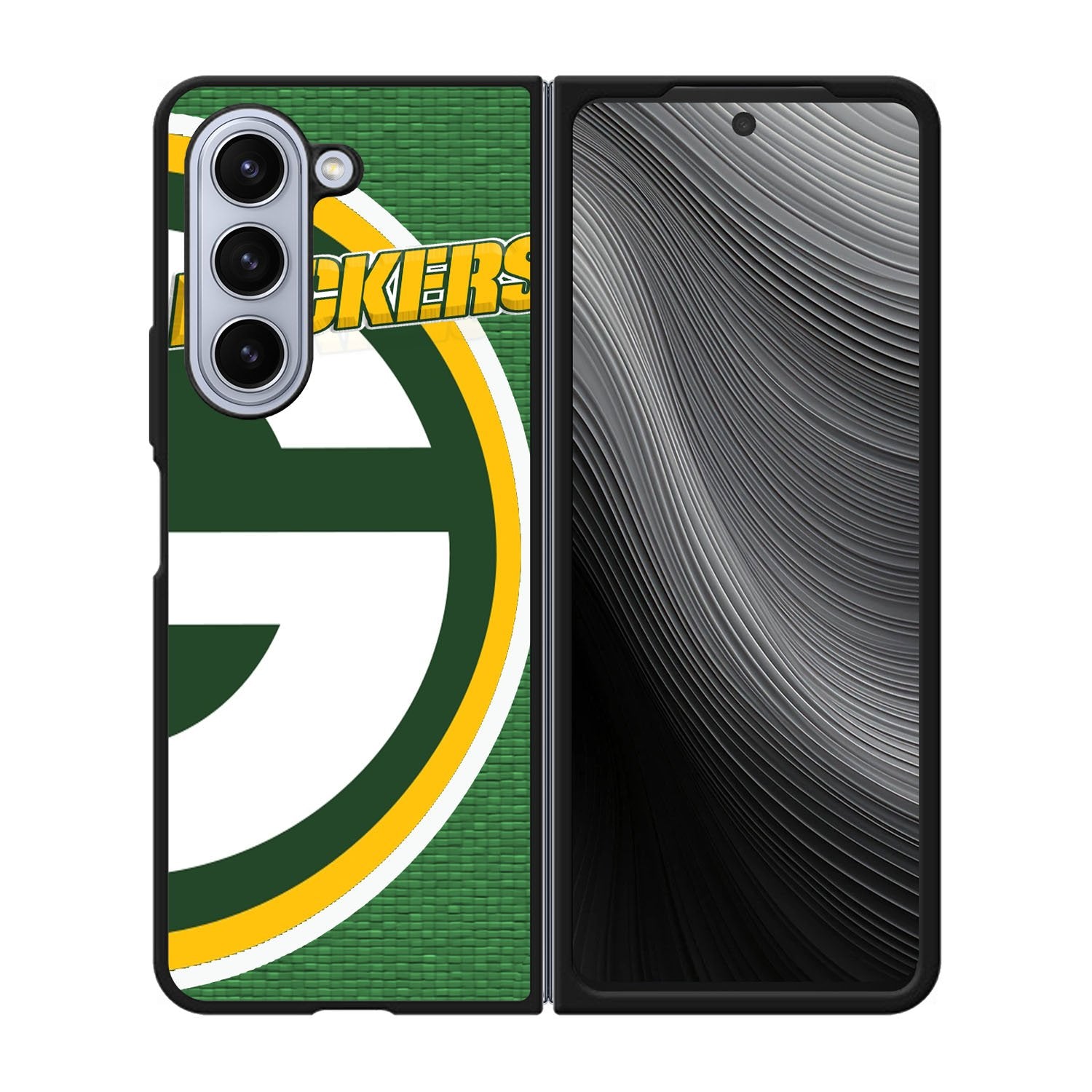 Green Bay Packers NFL Logo Case Samsung Galaxy z Fold 5 5G BC1782
