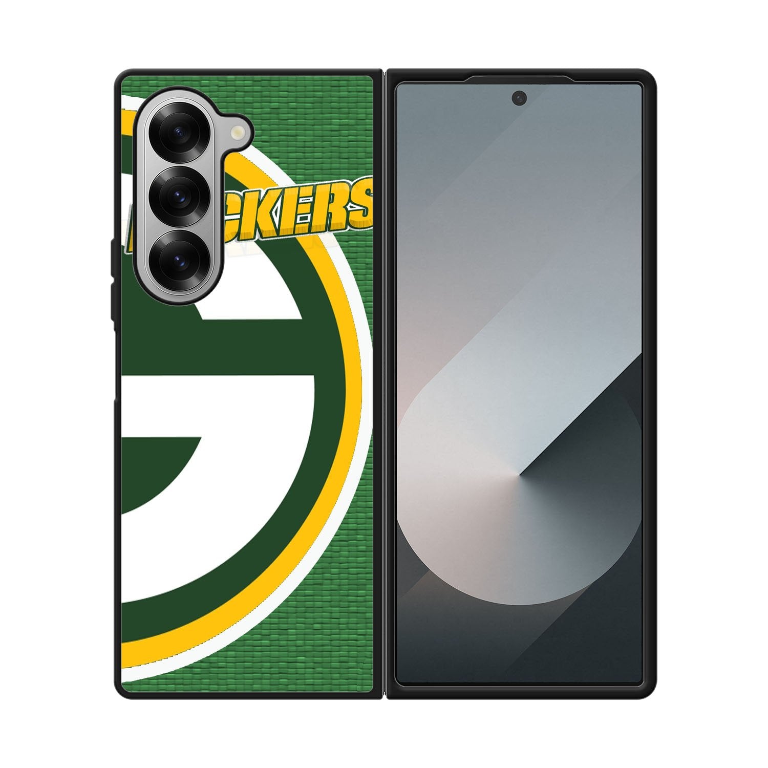 Green Bay Packers NFL Logo Case Samsung Galaxy Z Fold 6 5G BC1782