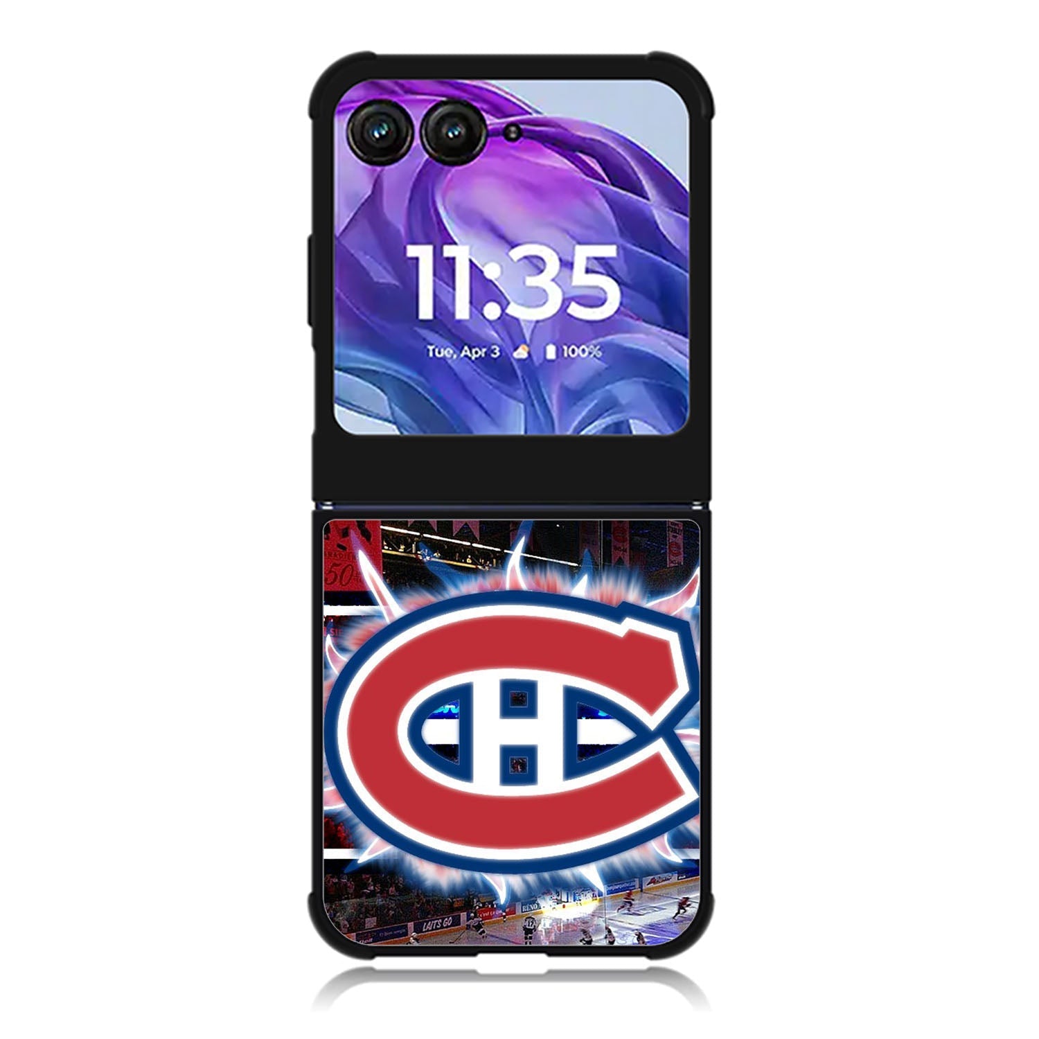 Montreal Canadiens-Ice Hockey Team Motorola Moto Razr 2024 , Moto Razr 50 Case FE1783