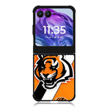 Cincinnati Bengals Orange Motorola Moto Razr 2024 , Moto Razr 50 Case FE1792
