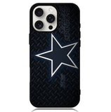 Metal NFL Dallas Cowboys NFL Team Logo Case iPhone 16 Pro Max BC1799