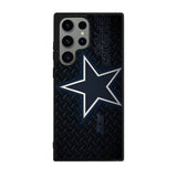 Metal NFL Dallas Cowboys NFL Team Logo Case Samsung Galaxy S25 Ultra 5G BC1799