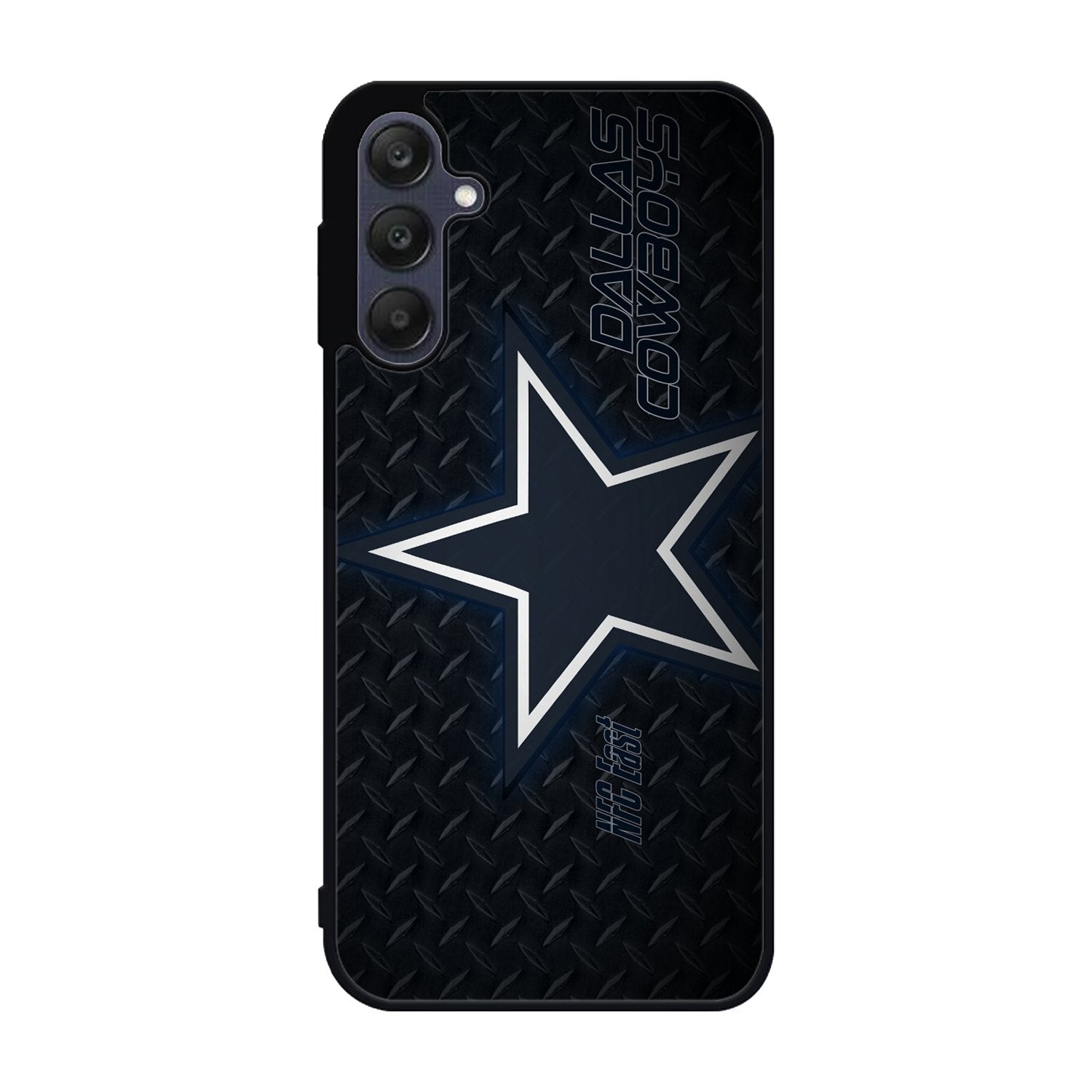 Metal NFL Dallas Cowboys NFL Team Logo Samsung Galaxy A25 5G Case BC1799