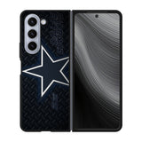 Metal NFL Dallas Cowboys NFL Team Logo Case Samsung Galaxy z Fold 5 5G BC1799