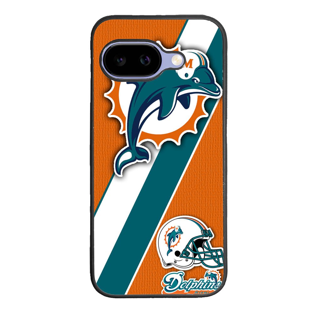 Miami Dolphins Coral Aqua Google Pixel 10A Case BC1802