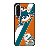 Miami Dolphins Coral Aqua Samsung Galaxy A56 Case BC1802