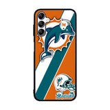 Miami Dolphins Coral Aqua Case Samsung Galaxy A15 BC1802