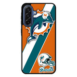 Miami Dolphins Coral Aqua Samsung Galaxy A17 5G Case BC1802