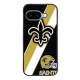 New Orleans Saints Black Old Gold Google Pixel 10A Case BC1804