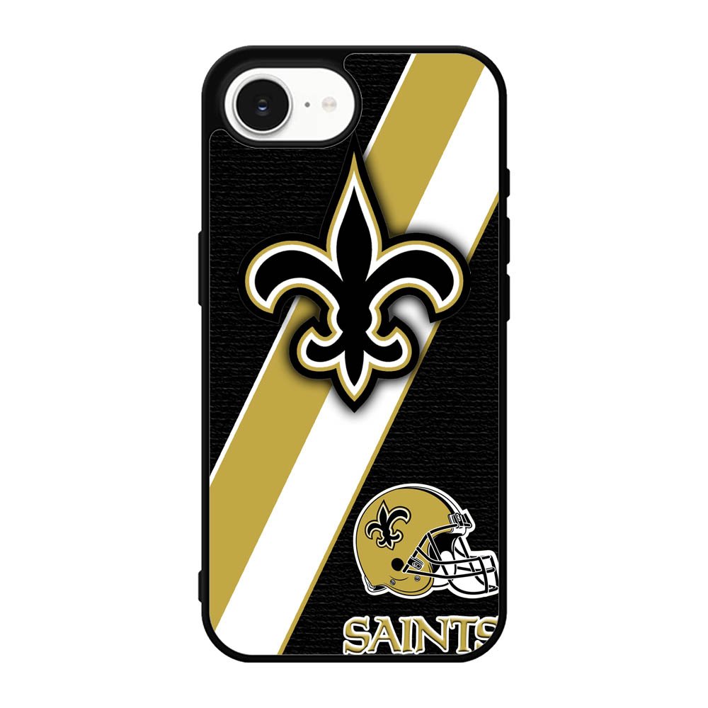 New Orleans Saints Black Old Gold iPhone 16e Case BC1804