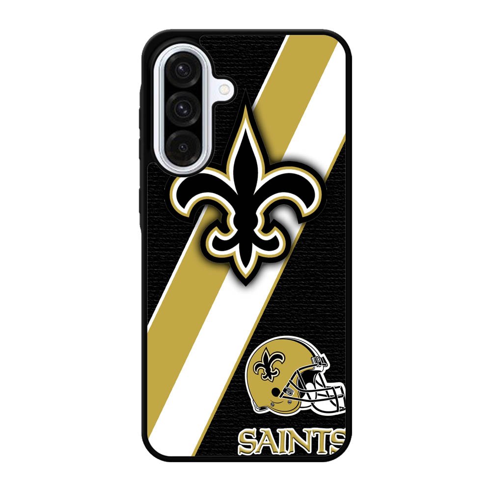 New Orleans Saints Black Old Gold Samsung Galaxy A56 Case BC1804