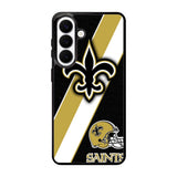 New Orleans Saints Black Old Gold Samsung Galaxy S26 Case BC1804