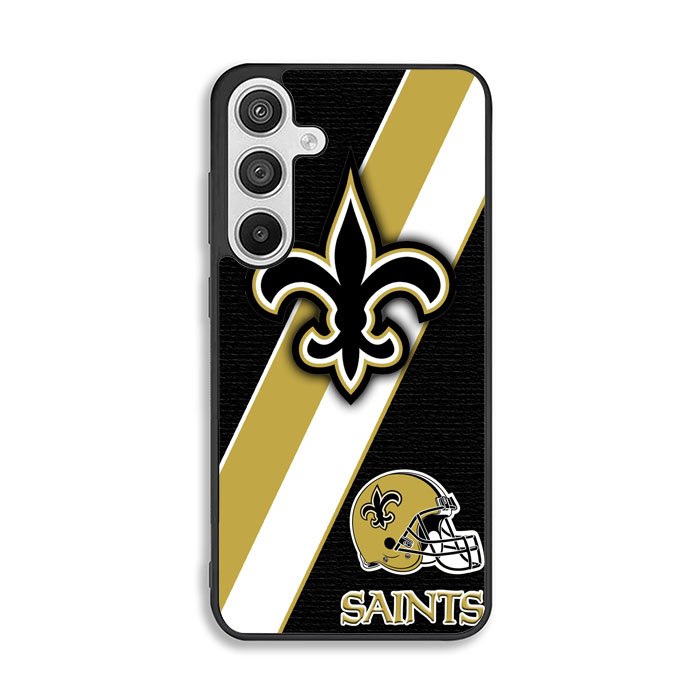 New Orleans Saints Black Old Gold Samsung Galaxy A26 5G Case BC1804