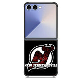 New Jersey Devils NHL Team Logo1 Samsung Galaxy Z Flip 7 Case BC1805