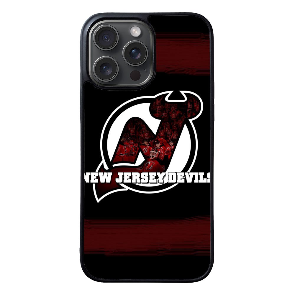 New Jersey Devils NHL Team Logo1 Case iPhone 15 Pro BC1805