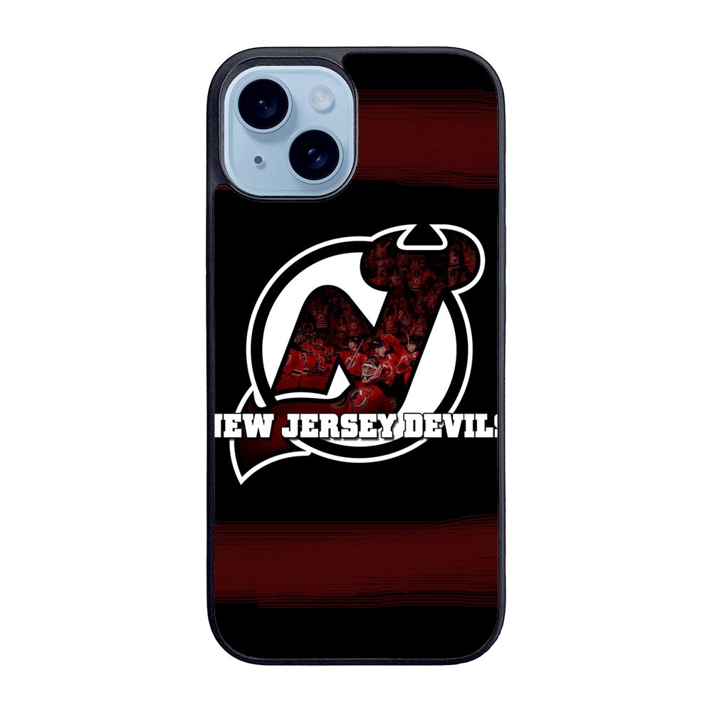 New Jersey Devils NHL Team Logo1 Case iPhone 15 Plus BC1805