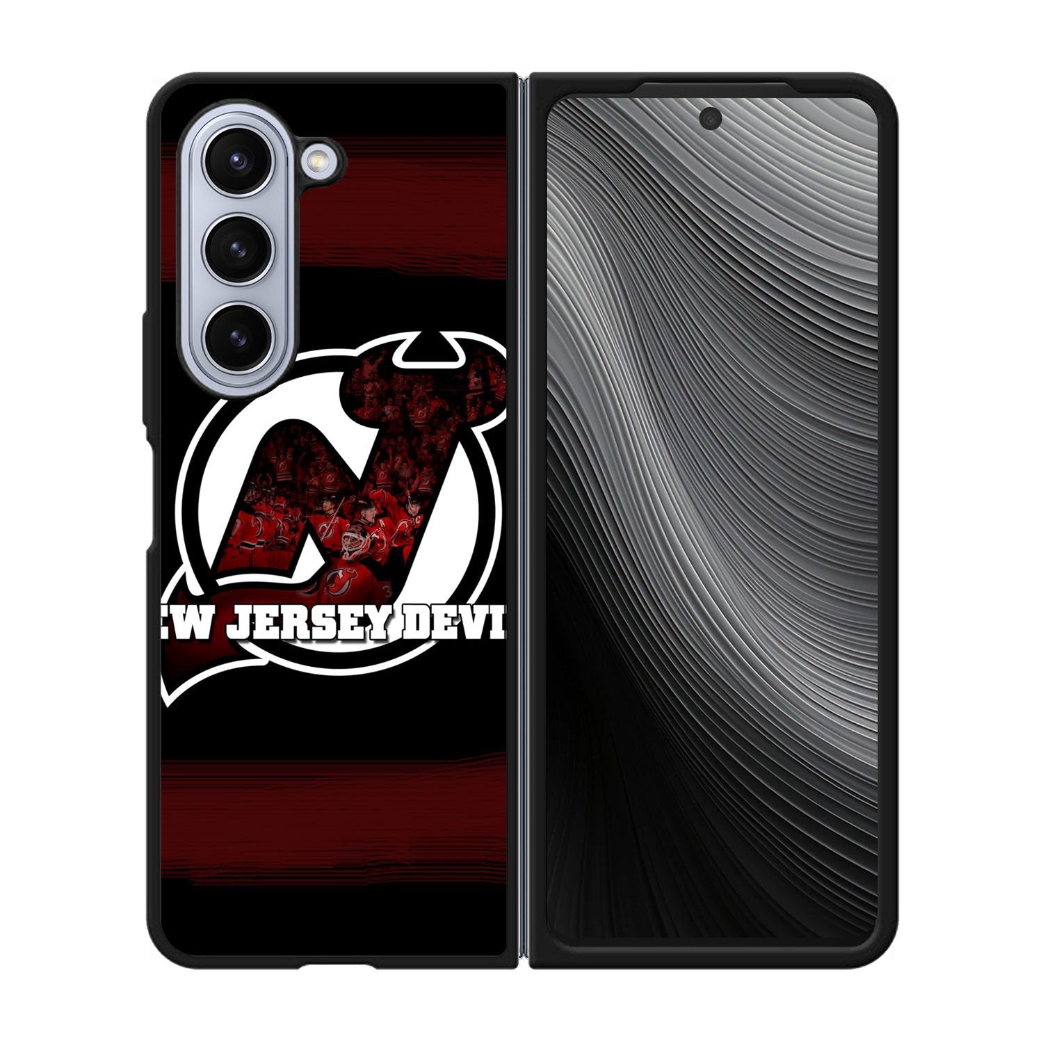 New Jersey Devils NHL Team Logo1 Case Samsung Galaxy z Fold 5 5G BC1805
