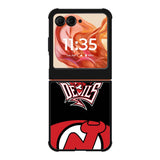 New Jersey Devils Motorola Moto Razr 2025/2024 , Moto Razr 60/50 Case BC1806