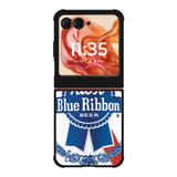 PABST BLUE RIBBON BEER CAN Motorola Moto Razr 2025/2024 , Moto Razr 60/50 Case BC1807