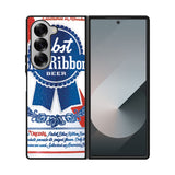 PABST BLUE RIBBON BEER CAN Case Samsung Galaxy Z Fold 6 5G BC1807
