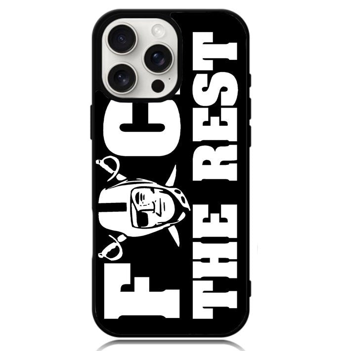 Oakland Raiders NFL Fuck The Rest Case iPhone 16 Pro BC1811