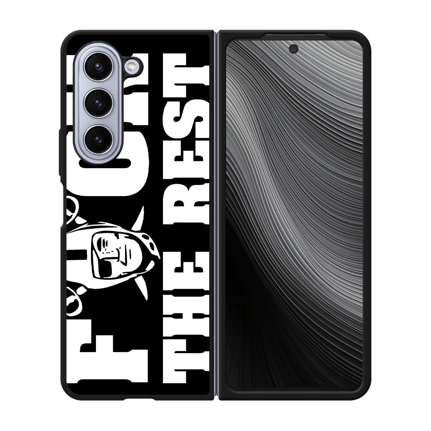 Oakland Raiders NFL Fuck The Rest Case Samsung Galaxy z Fold 5 5G BC1811