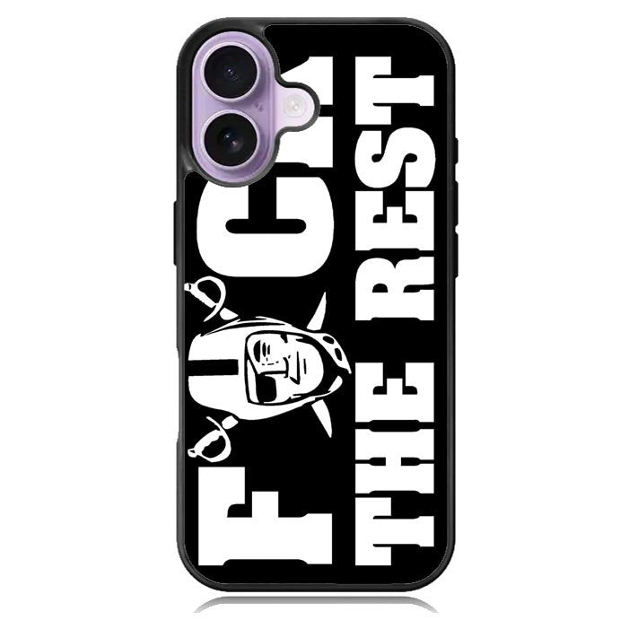 Oakland Raiders NFL Fuck The Rest iPhone 17 Case BC1811