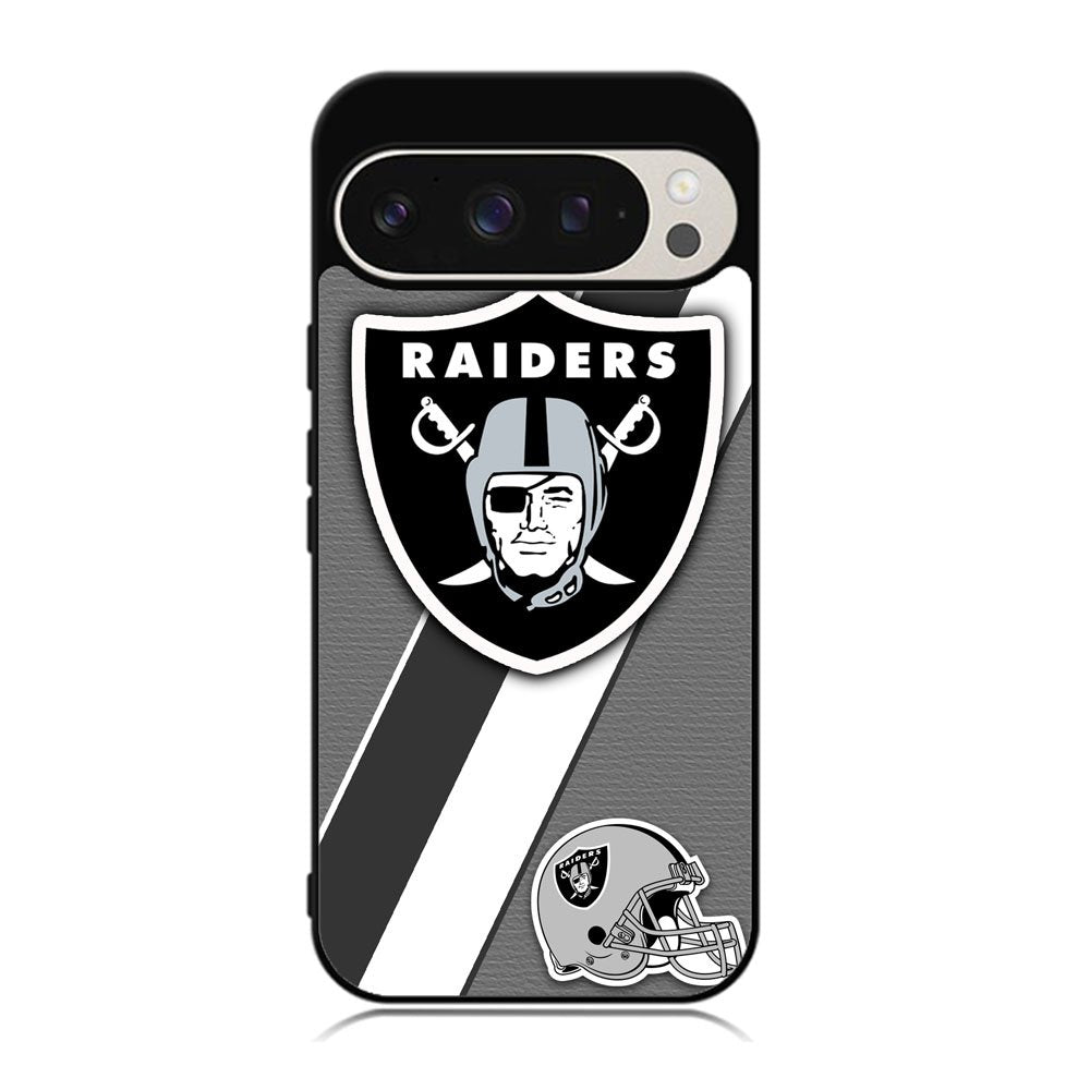 Oakland Raiders Black Gray Case Google Pixel 9 Pro XL BC1812