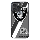 Oakland Raiders Black Gray Case iPhone 15 Pro BC1812
