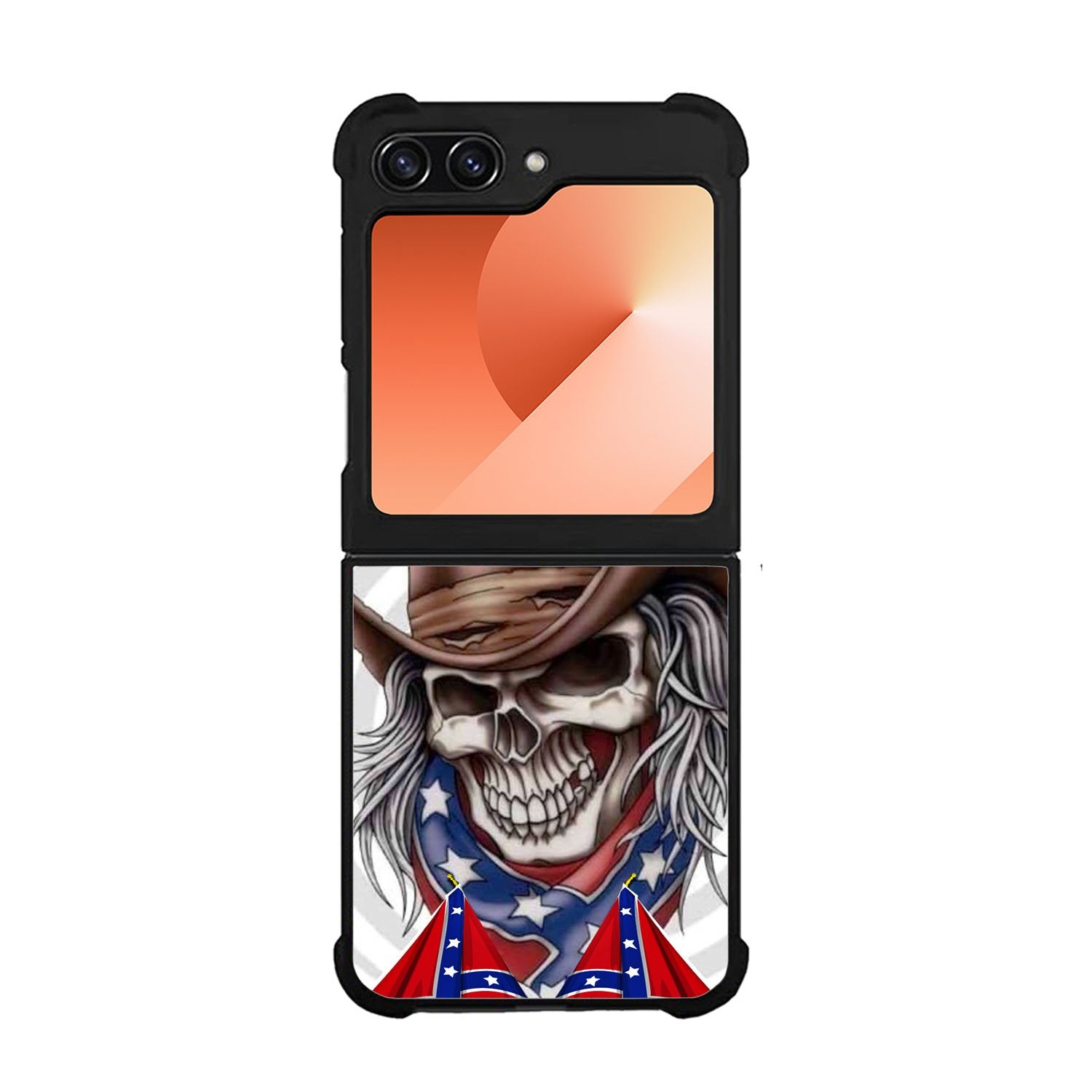Rebel skull cowboy Case Samsung Galaxy Z Flip 6 5G BC1957