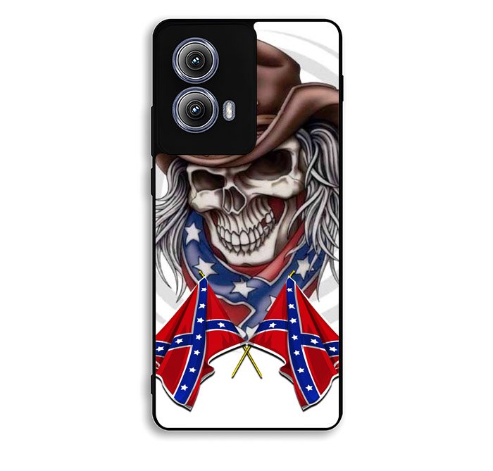 Rebel skull cowboy Motorola Moto Edge 2024 Case BC1957
