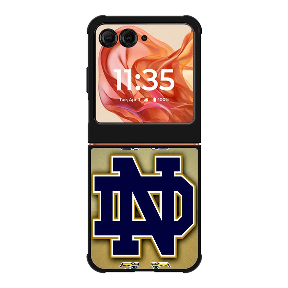 rare Notre Dame Fighting Irish Motorola Moto Razr 2025/2024 , Moto Razr 60/50 Case BC1814