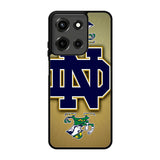 rare Notre Dame Fighting Irish Motorola Moto G 5G 2025 Case BC1814