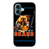 Rare Chicago Bears NFL Team Bear Mascot Case iPhone 16 Plus BC1815