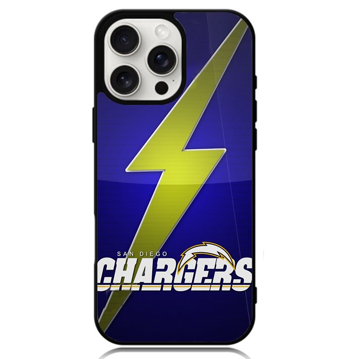 San Diego Chargers NFL Team Logo Case iPhone 16 Pro BC1819