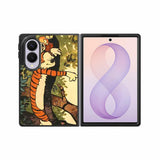 Sleep on The Tree Calvin And Hobbes Samsung Galaxy Z Fold 8 Case BC1873