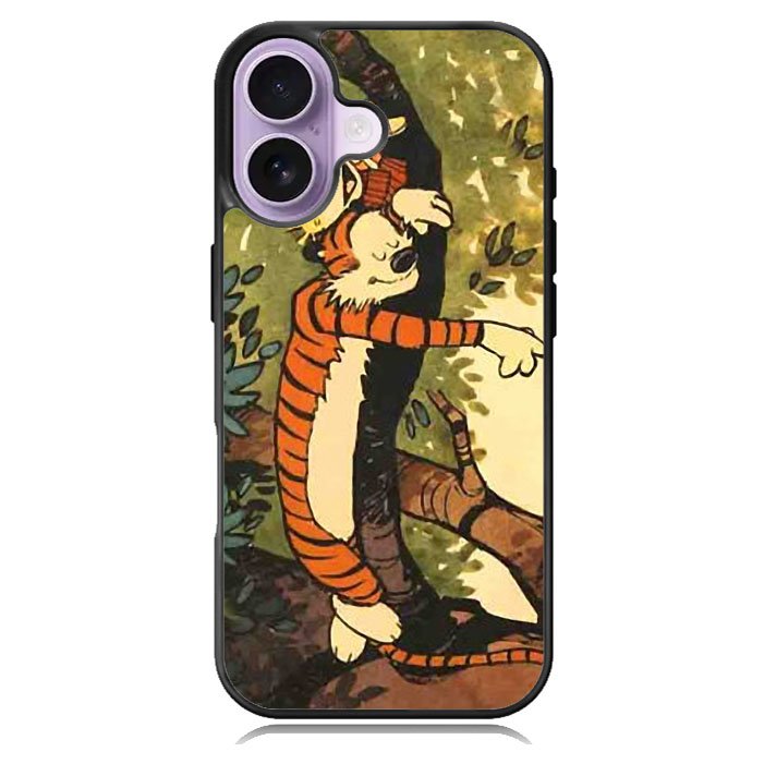 Sleep on The Tree Calvin And Hobbes iPhone 17 Case BC1873