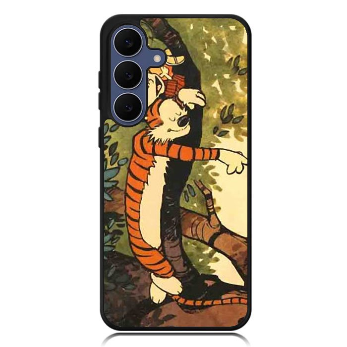 Sleep on The Tree Calvin And Hobbes Samsung Galaxy S25 FE Case BC1873