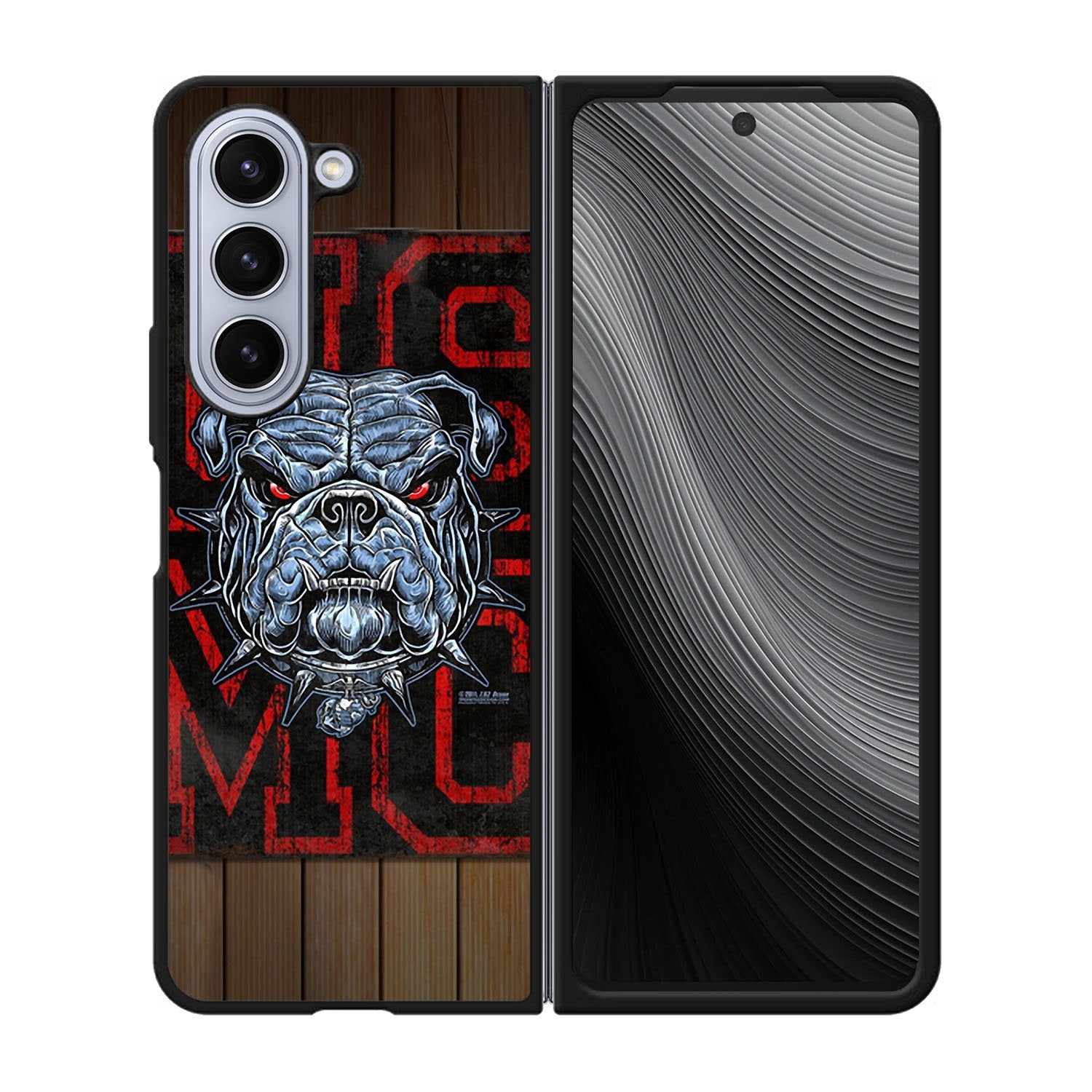 USMC The Marine Corps Bulldog Case Samsung Galaxy z Fold 5 5G BC1956