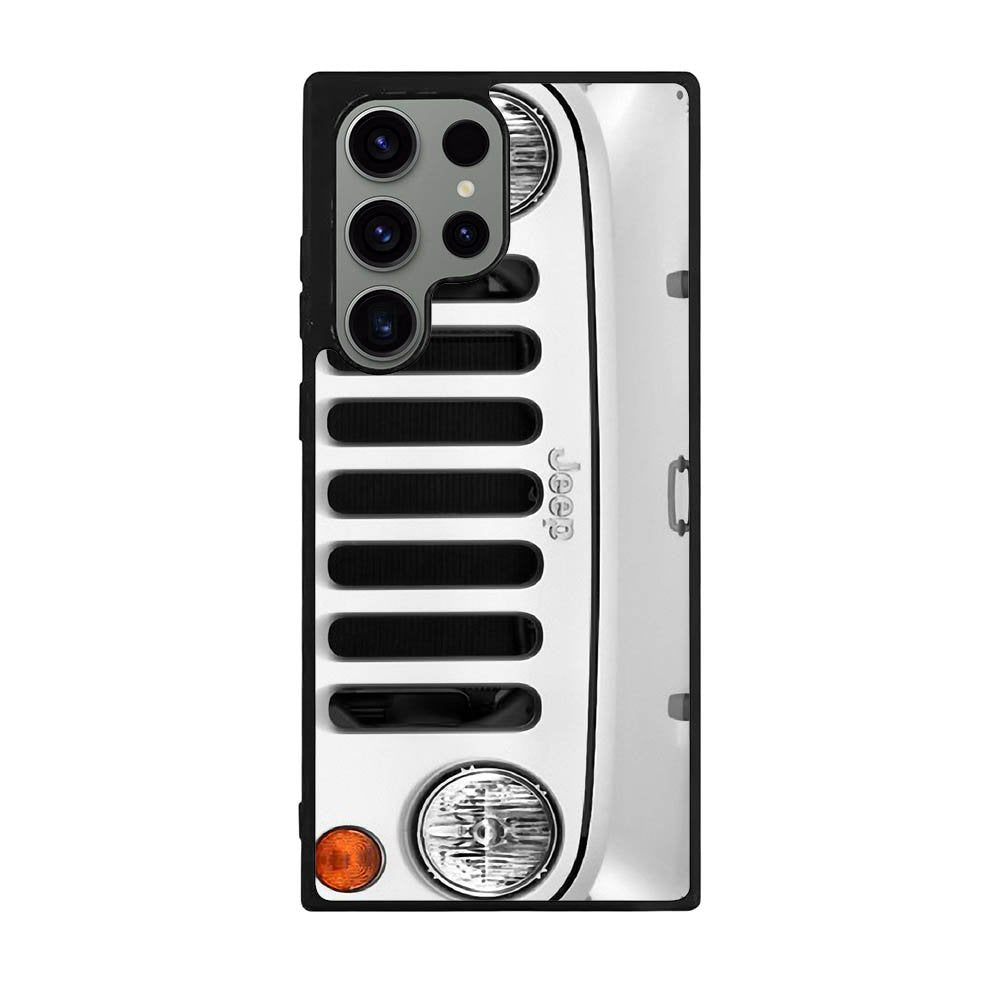 White Jeep Wrangler Case Samsung Galaxy S25 Ultra 5G BC1875