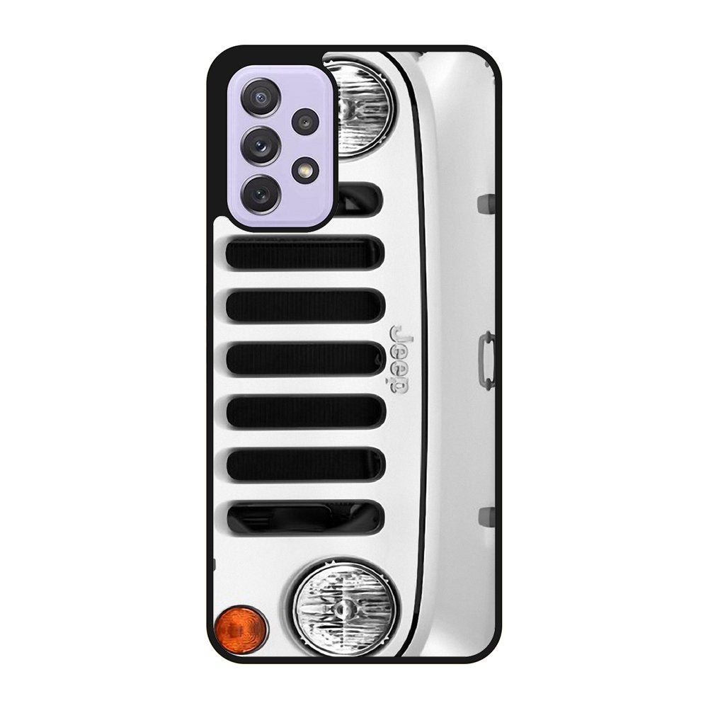 White Jeep Wrangler Samsung Galaxy A23 5G Case BC1875